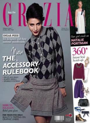 Grazia India - October 2013