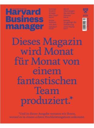 Harvard Business Manager - April 2023