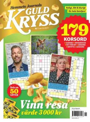 Hemmets Journal Guldkryss - Mars 2026