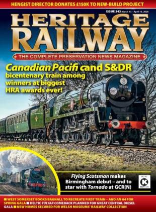 Heritage Railway - March 13 2026