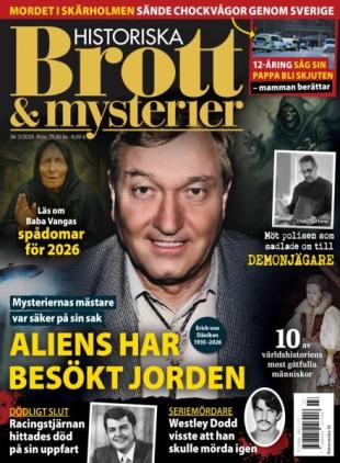 Historiska Brott & Mysterier - Mars 2026