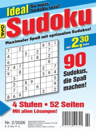 Ideal Sudoku - Nr 2 2026