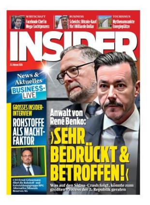 Insider Austria - 25 Februar 2026
