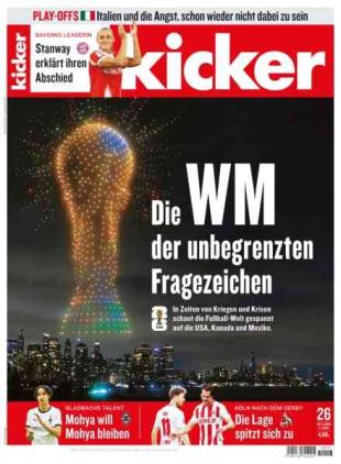Kicker - 23 Marz 2026