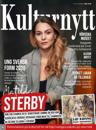 Kulturnytt - 13 Mars 2026