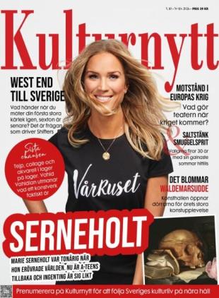 Kulturnytt - 6 Mars 2026