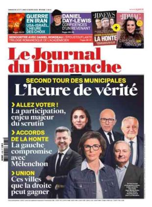 Le Journal du dimanche - 22 Mars 2026