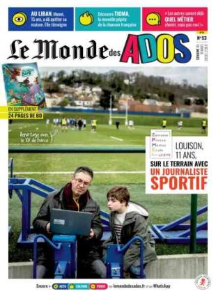 Le Monde des Ados - 18 Mars 2026