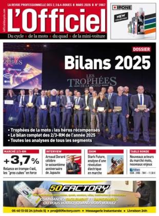 L'Officiel du Cycle - Mars 2026