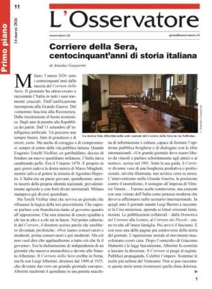 L'Osservatore - 14 Marzo 2026