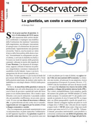 L'Osservatore - 7 Marzo 2026