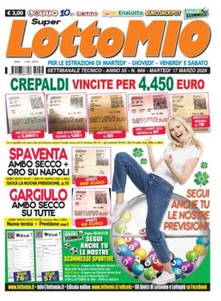 Lottomio del Giovedi - 17 Marzo 2026