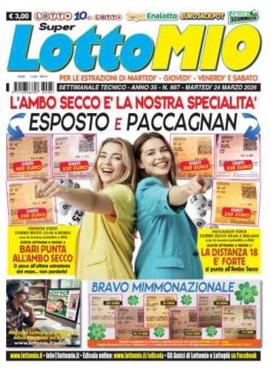 Lottomio del Giovedi - 24 Marzo 2026