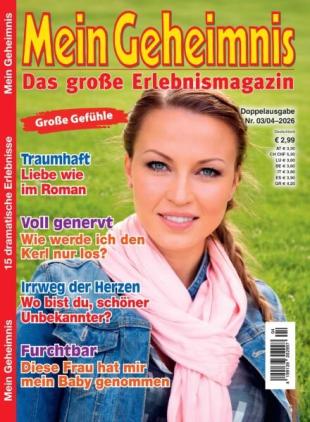 Mein Geheimnis - Marz-April 2026