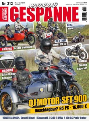 Motorrad Gespanne - Marz-April 2026