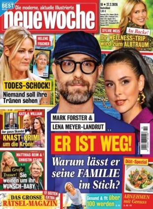 Neue Woche - 26 Februar 2026