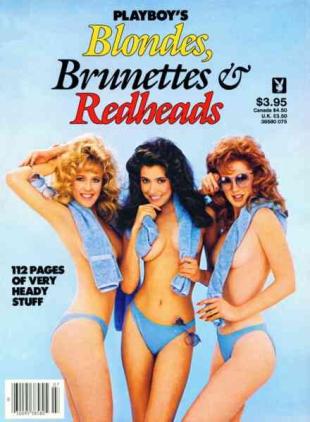Playboy's Blondes Brunettes & Redheads - 1985