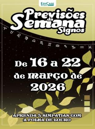 Previsoes da Semana - 16 Marco 2026