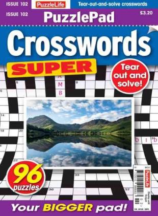 PuzzleLife PuzzlePad Crosswords Super - March 2026