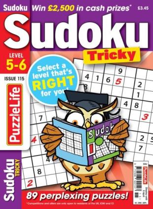 PuzzleLife Sudoku Tricky - March 2026