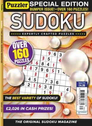 Puzzler Sudoku - Issue 279 2026