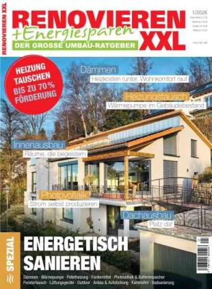 Renovieren + Energiesparen - Nr 1 2026