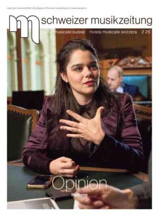 Schweizer Musikzeitung - Marz-April 2026