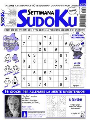 Settimana Sudoku - 20 Marzo 2026