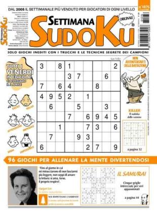 Settimana Sudoku - 27 Marzo 2026