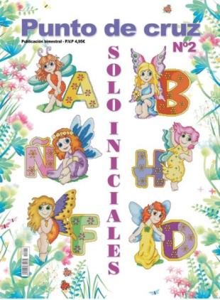 Solo iniciales en Punto de Cruz - N 2 2026