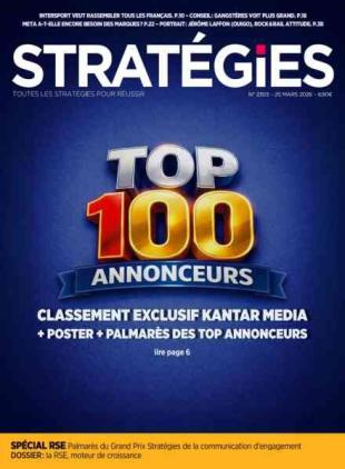Strategies - 26 Mars 2026