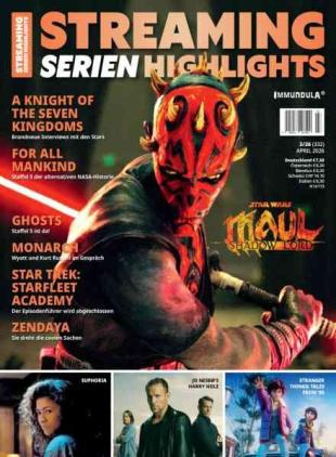 Streaming Serien Highlights - April 2026