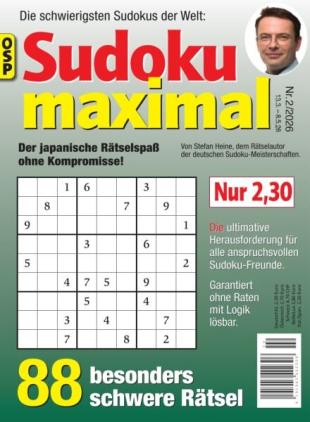 Sudoku Maximal - Nr 2 2026