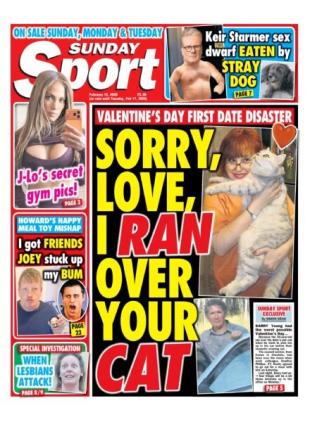 Sunday Sport - 15 February 2026