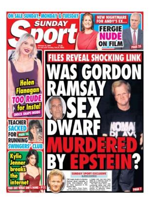 Sunday Sport - 23 February 2026
