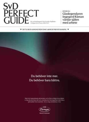 SvD Perfect Guide - 21 Mars 2026
