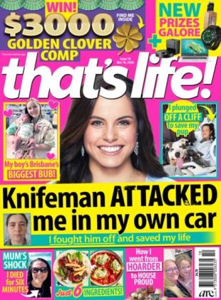 that's life! Australia - 8 March 2026