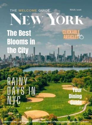 The Welcome Guide New York Magazine - March 2026