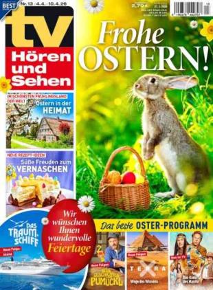 TV Horen und Sehen - 27 Marz 2026