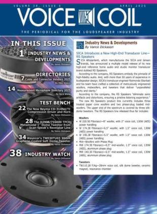 Voice Coil Magazine - April 2025
