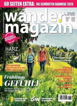 Wandermagazin - Fruhling 2026