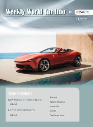 Weekly World Car Info - 14 March 2026
