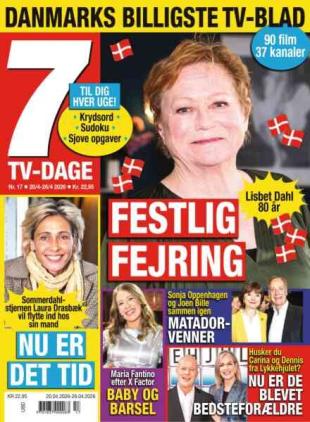 7 TV-Dage - 20 April 2026