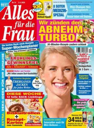 Alles fur die Frau - 2 April 2026
