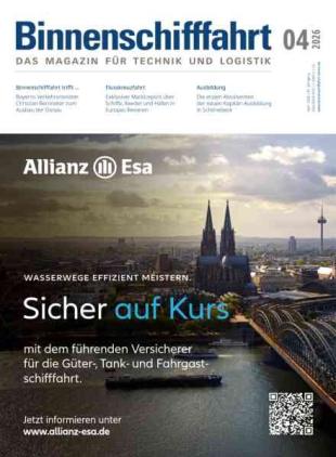 Binnenschifffahrt - April 2026