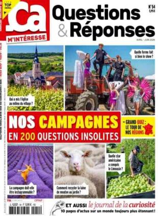 ca M'Interesse Questions & Reponses - Avril-Juin 2026