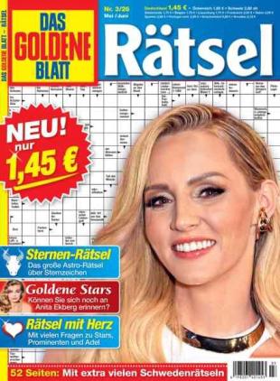 Das Goldene Blatt-Ratsel - Mai-Juni 2026