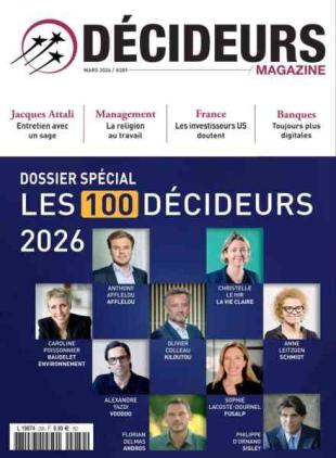 Decideurs Magazine - Mars 2026