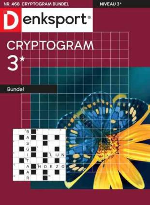 Denksport Cryptogrammen 3 bundel - 22 April 2026