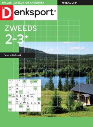 Denksport Zweeds 2-3 vakantieboek - 22 April 2026